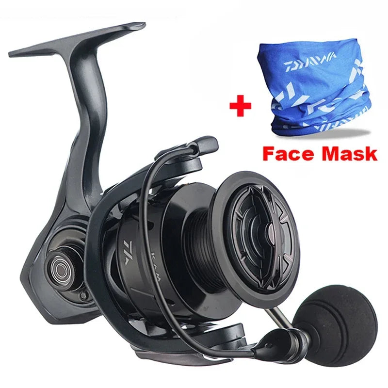 Molinete de Pesca BlackFisher 6.2:1 + 3 Iscas Artificiais