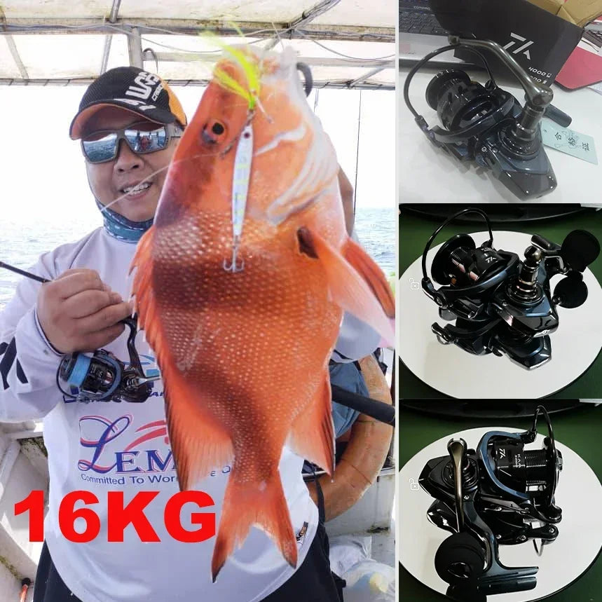 Molinete de Pesca BlackFisher 6.2:1 + 3 Iscas Artificiais