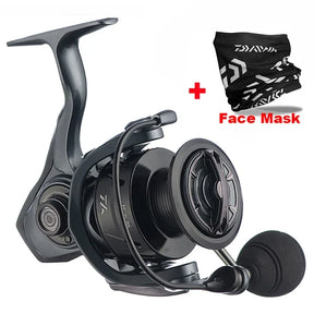 Molinete de Pesca BlackFisher 6.2:1 + 3 Iscas Artificiais